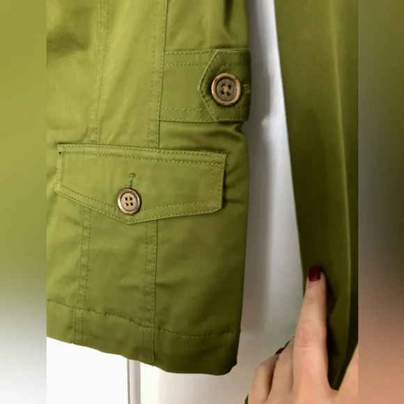 Jones New York green coat - Picture 4 of 6